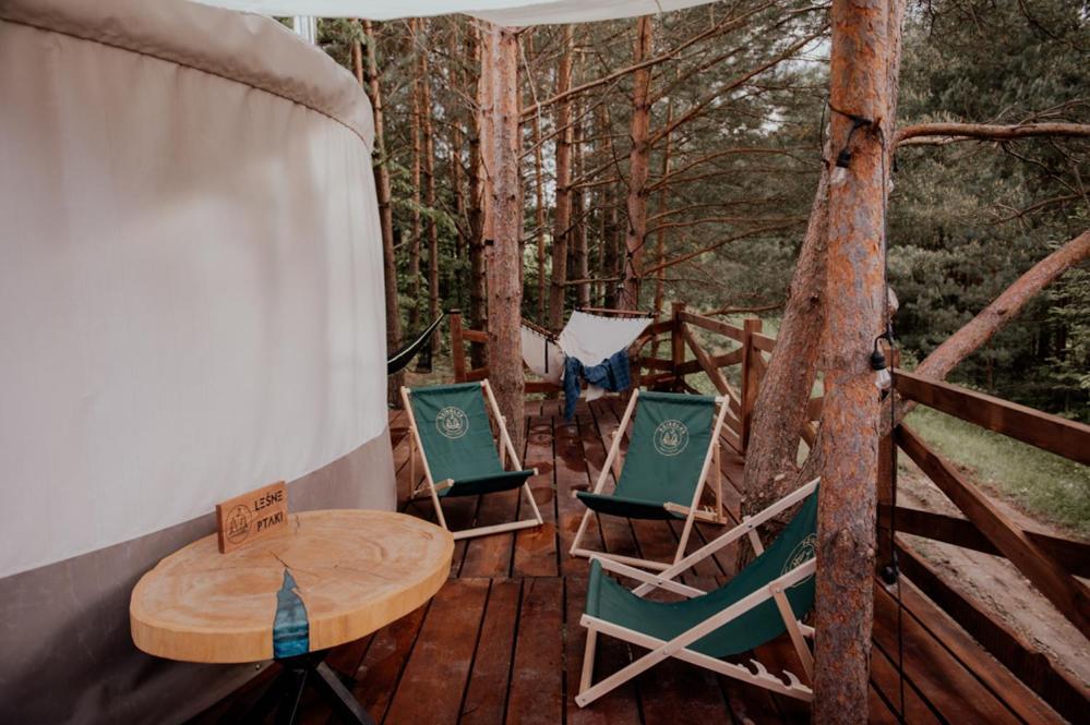 Jurty Z Widokiem, Prywatna Balia- Dzikolas Glamping Krasnobrod Luaran gambar