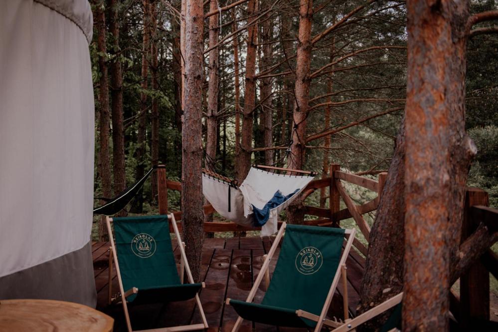 Jurty Z Widokiem, Prywatna Balia- Dzikolas Glamping Krasnobrod Luaran gambar