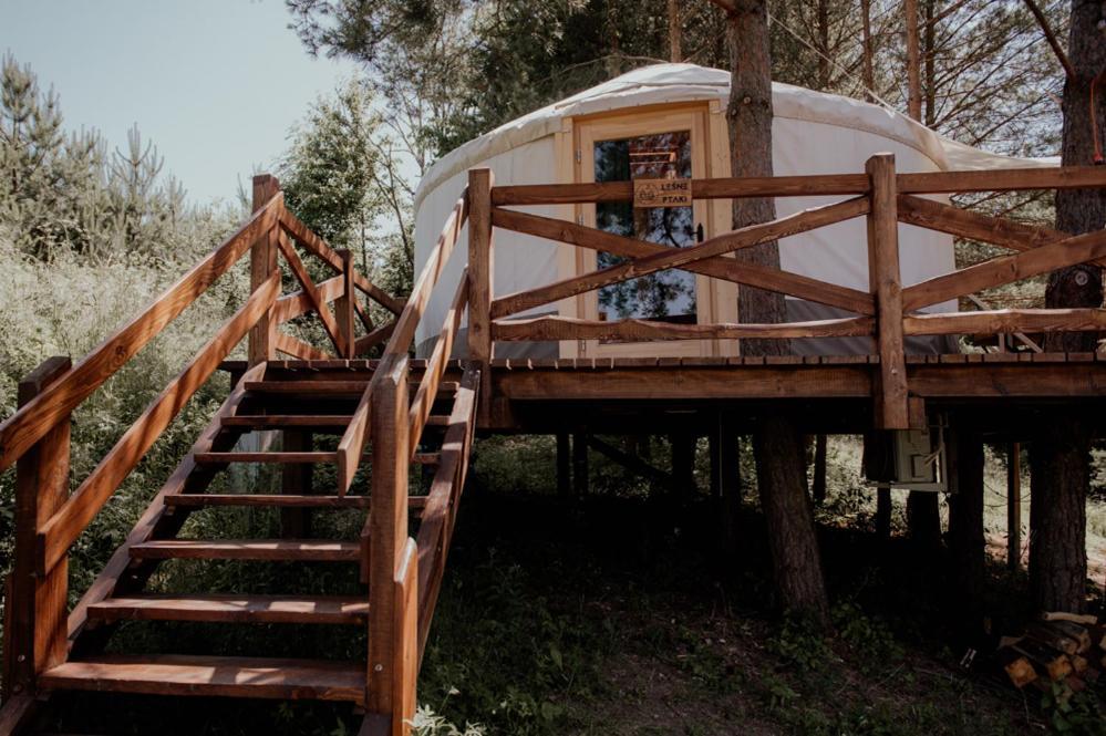 Jurty Z Widokiem, Prywatna Balia- Dzikolas Glamping Krasnobrod Luaran gambar