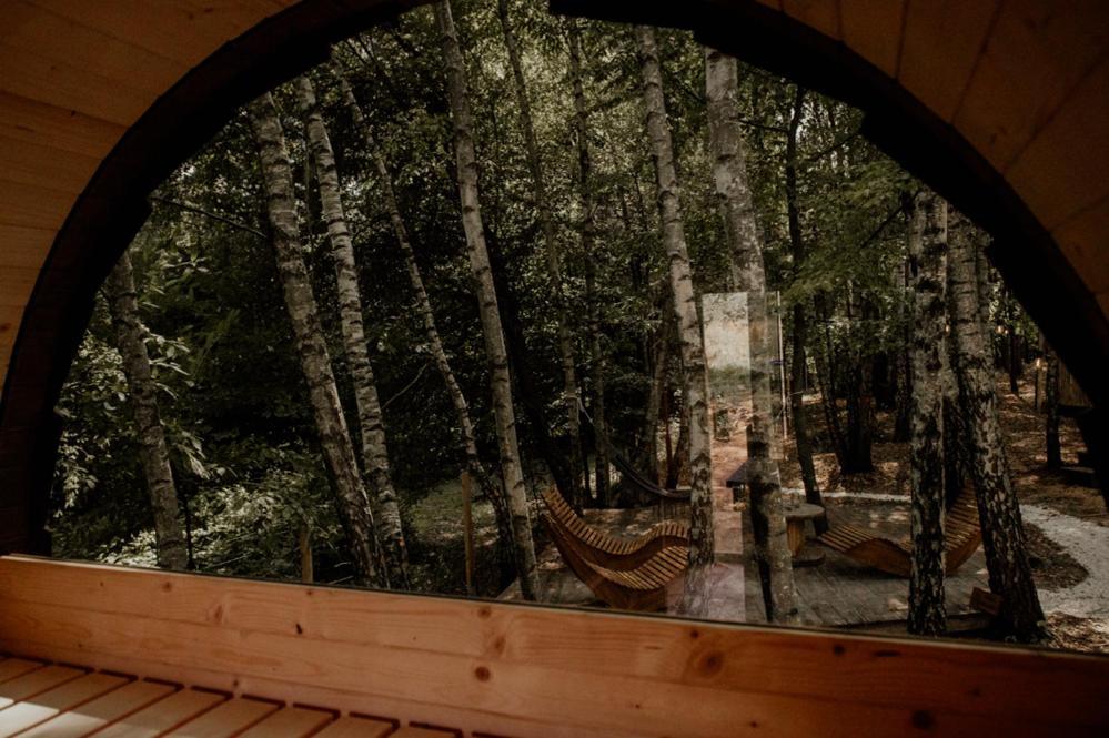 Jurty Z Widokiem, Prywatna Balia- Dzikolas Glamping Krasnobrod Luaran gambar