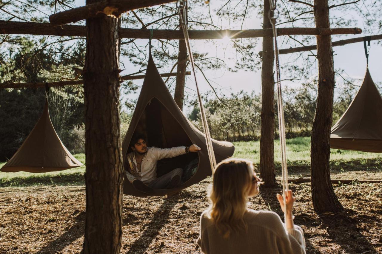Jurty Z Widokiem, Prywatna Balia- Dzikolas Glamping Krasnobrod Luaran gambar